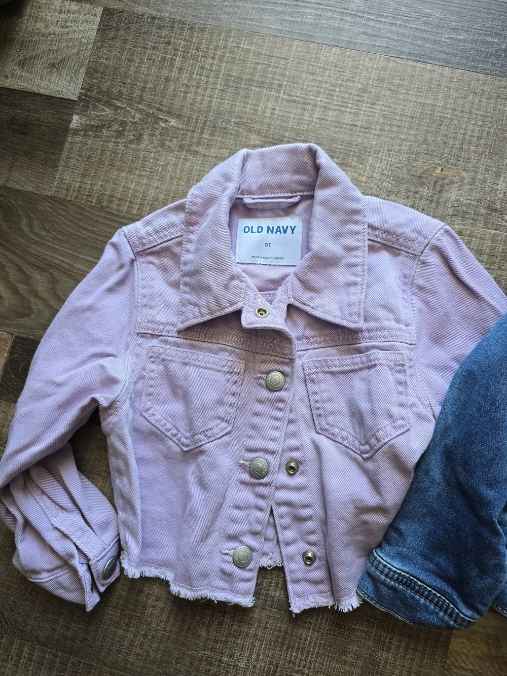 Kids' Purple & Denim Jackets